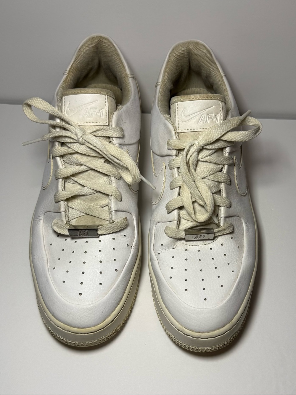 Nike Low-Top Platform Sneakers in White